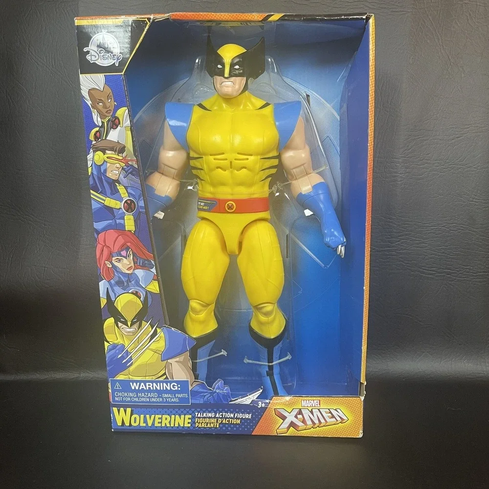 Marvel X-Men Wolverine TALKING Action Figure New In Box Disney Store Exclusive